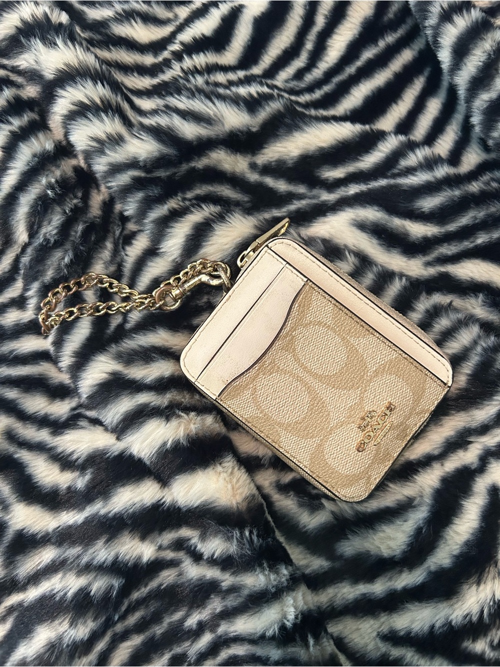 Coach Zip Card Case